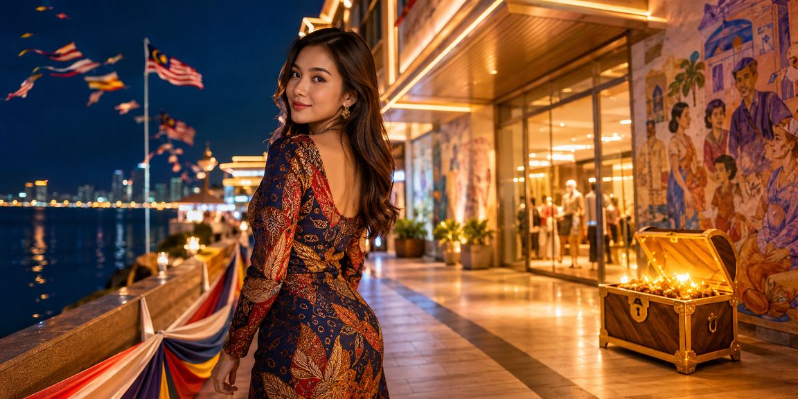 Kasino dalam talian cx725 bergaya batik di Pulau Pinang Malaysia